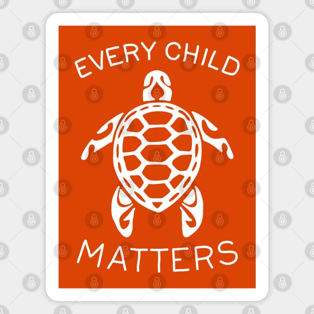 Every Child Matters - Turtle Magnet by valentinahramov